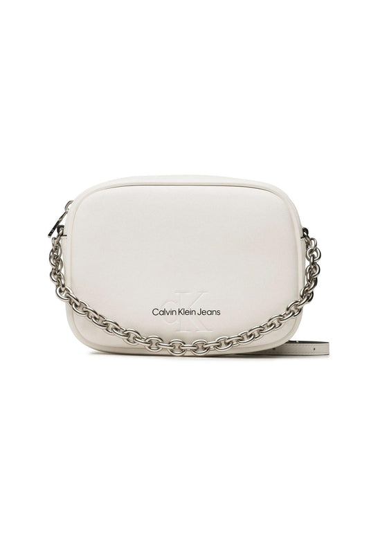 CALVIN KLEIN Tracolla Camera Bag White K60K610564 - Sandrini Calzature e Abbigliamento