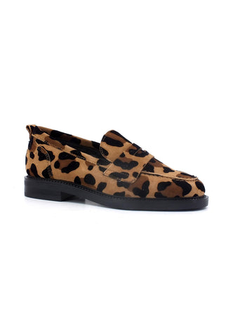 CARMENS Libra Clam Mocassino Donna Cuoio Fantasia Leopardo 48116 - Sandrini Calzature e Abbigliamento