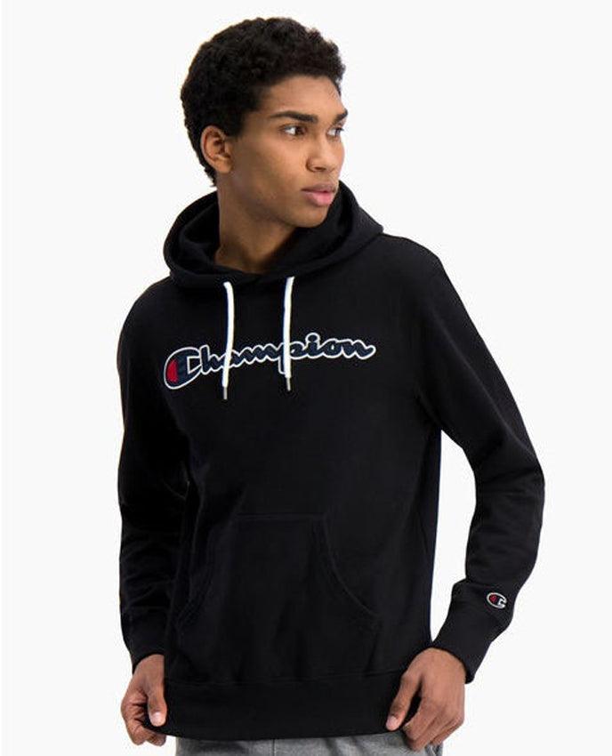 CHAMPION Felpa Cappuccio Black 214183 - Sandrini Calzature e Abbigliamento