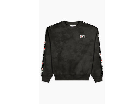 CHAMPION Felpa Girocollo Logo Nero 114758 - Sandrini Calzature e Abbigliamento