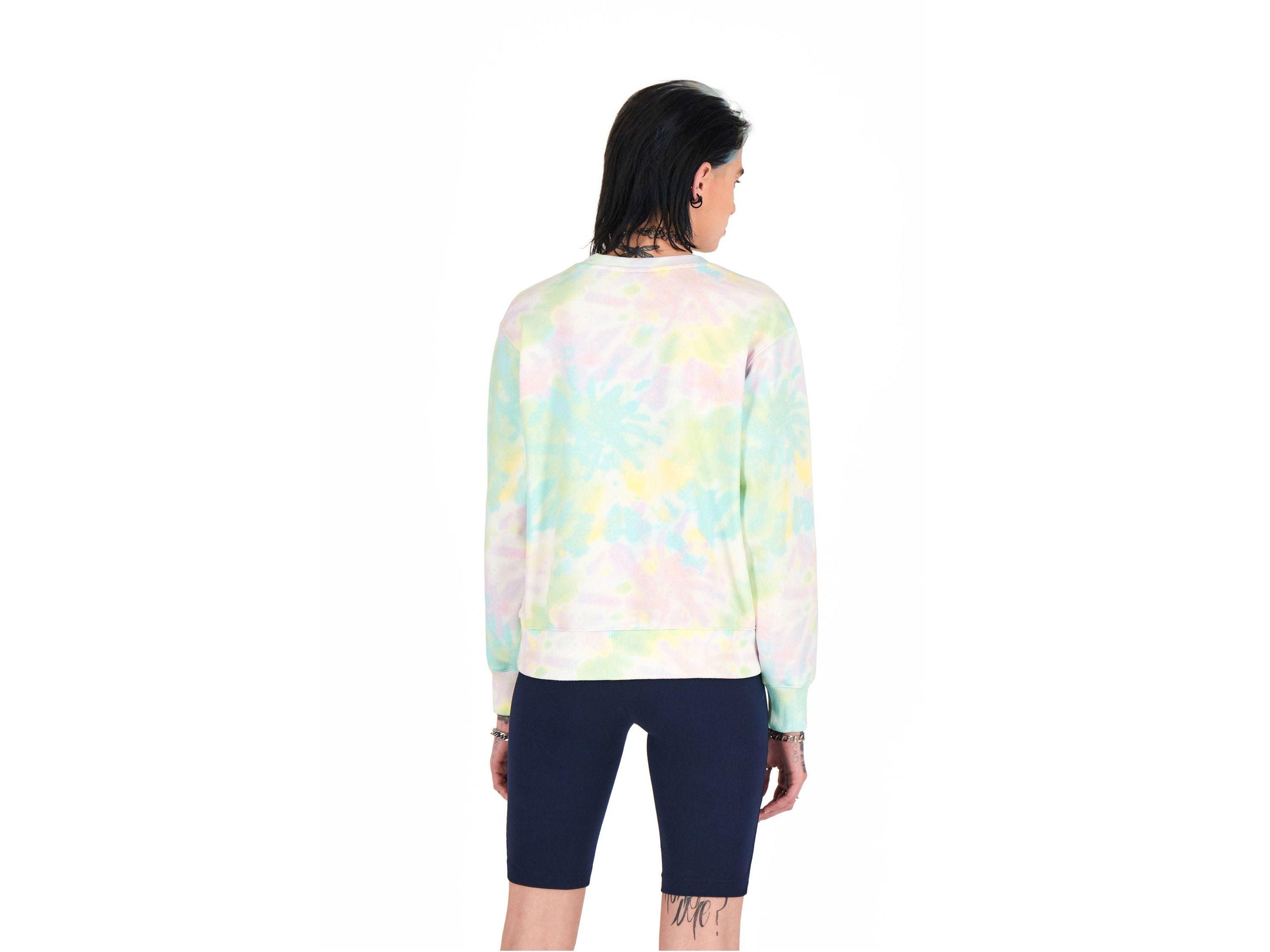 CHAMPION Felpa Girocollo Watercolor Donna Multicolor 113935 - Sandrini Calzature e Abbigliamento