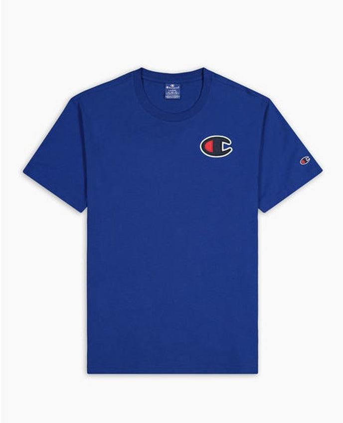 CHAMPION T-Shirt Logo Navy 214195 - Sandrini Calzature e Abbigliamento