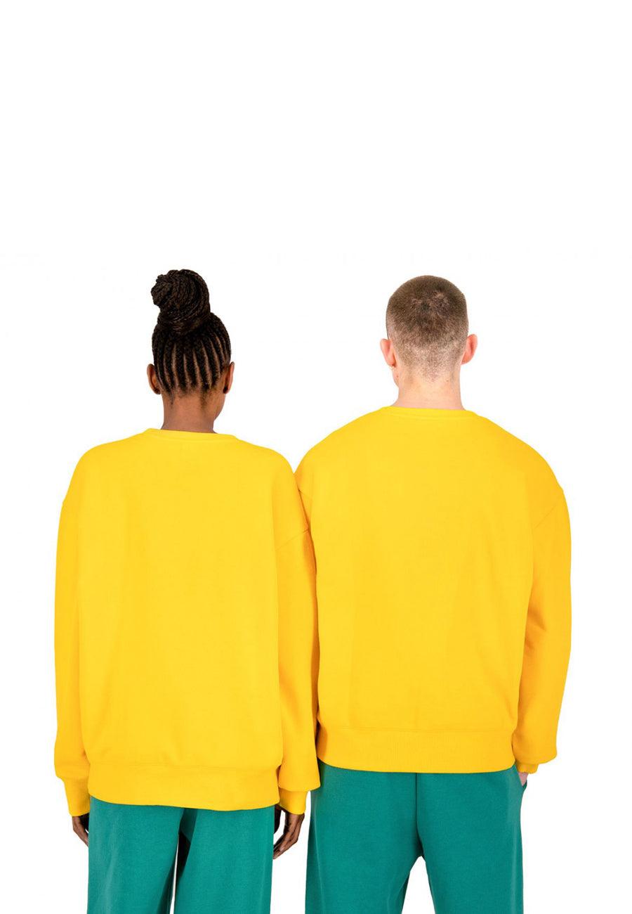 CHAMPION x STRANGER THINGS Felpa Unisex Hawkins Giallo 217752 - Sandrini Calzature e Abbigliamento