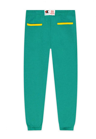 CHAMPION x STRANGER THINGS Pantalone Unisex Tuta Hawkins Verde 217753 - Sandrini Calzature e Abbigliamento