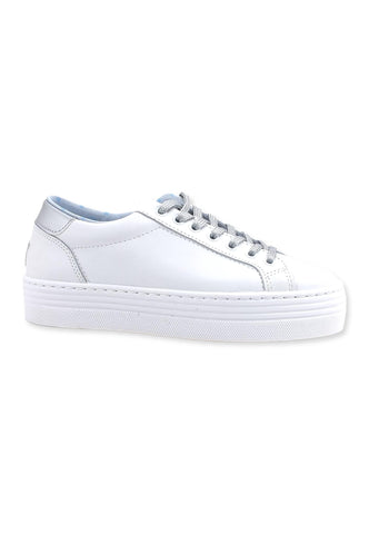 CHIARA FERRAGNI Sneaker Tennis Donna White Silver CF2917-064 - Sandrini Calzature e Abbigliamento