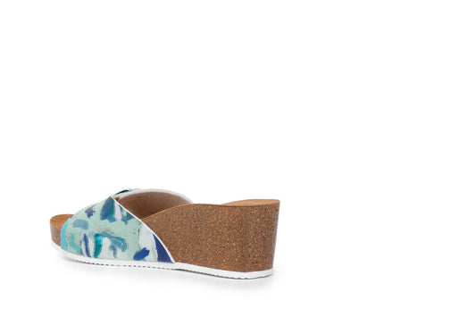 CIABATTA CON ZEPPA E FANTASIA MULTICOLOR - Sandrini Calzature e Abbigliamento