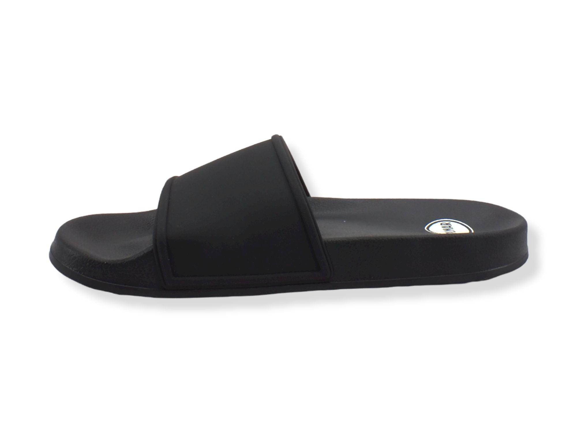COLMAR Ciabatta Uomo Rubber Fascia Black SLIPPER PLAIN 131 - Sandrini Calzature e Abbigliamento