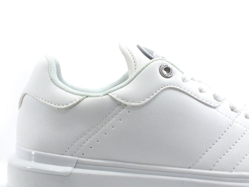 COLMAR Clayton Bleach Sneaker Ox Pelle White CLAYTONBLEACH124 - Sandrini Calzature e Abbigliamento
