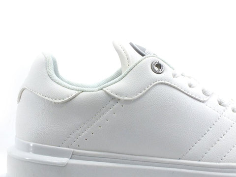COLMAR Clayton Bleach Sneaker Ox Pelle White CLAYTONBLEACH124 - Sandrini Calzature e Abbigliamento