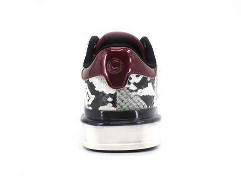 COLMAR Clayton Reptile Sneaker Animalier White Black Plum CLAYTONREPTILE194 - Sandrini Calzature e Abbigliamento