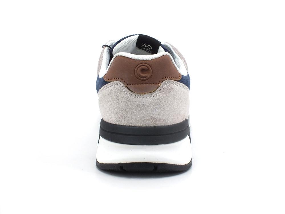 COLMAR Dalton Cross Sneaker Suede Navy Gray DALTONCROSS060 - Sandrini Calzature e Abbigliamento