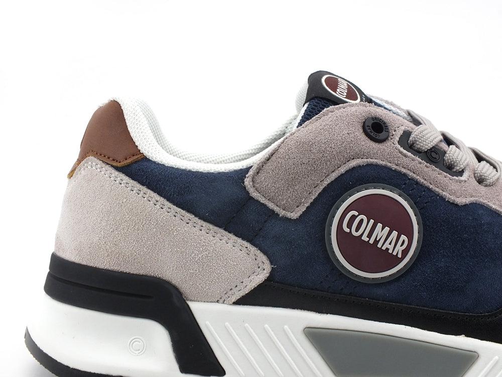 COLMAR Dalton Cross Sneaker Suede Navy Gray DALTONCROSS060 - Sandrini Calzature e Abbigliamento