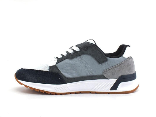 COLMAR Dalton Vice Sneaker Suede Grey Navy White - Sandrini Calzature e Abbigliamento