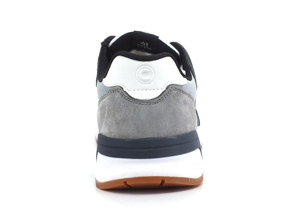 COLMAR Dalton Vice Sneaker Suede Grey Navy White - Sandrini Calzature e Abbigliamento