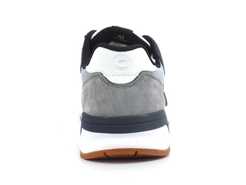 COLMAR Dalton Vice Sneaker Suede Grey Navy White - Sandrini Calzature e Abbigliamento