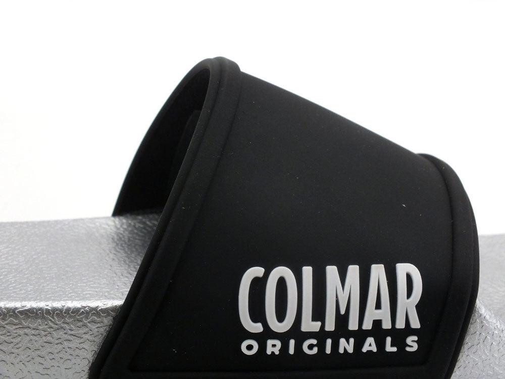 COLMAR Slipper Plain Ciabatta Bicolor Logo Black Silver SLIPPERPLAIN139 - Sandrini Calzature e Abbigliamento