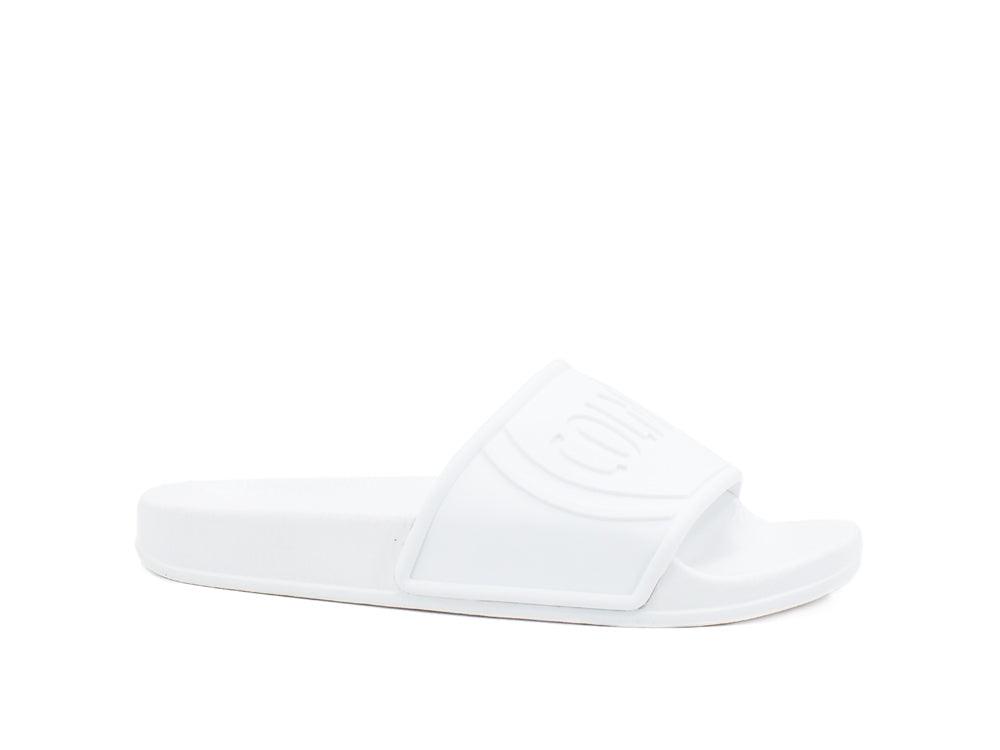 COLMAR Slipper Plain Ciabatta Donna Logo White SLIPPERLOGO225 - Sandrini Calzature e Abbigliamento