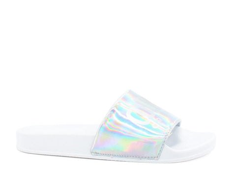 COLMAR Slipper White Silver SLIPPERLUX608 - Sandrini Calzature e Abbigliamento