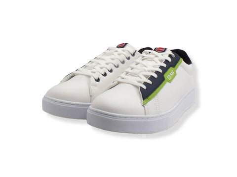 COLMAR Sneaker Bicolor Uomo White Indigo BATES CREED 059 - Sandrini Calzature e Abbigliamento