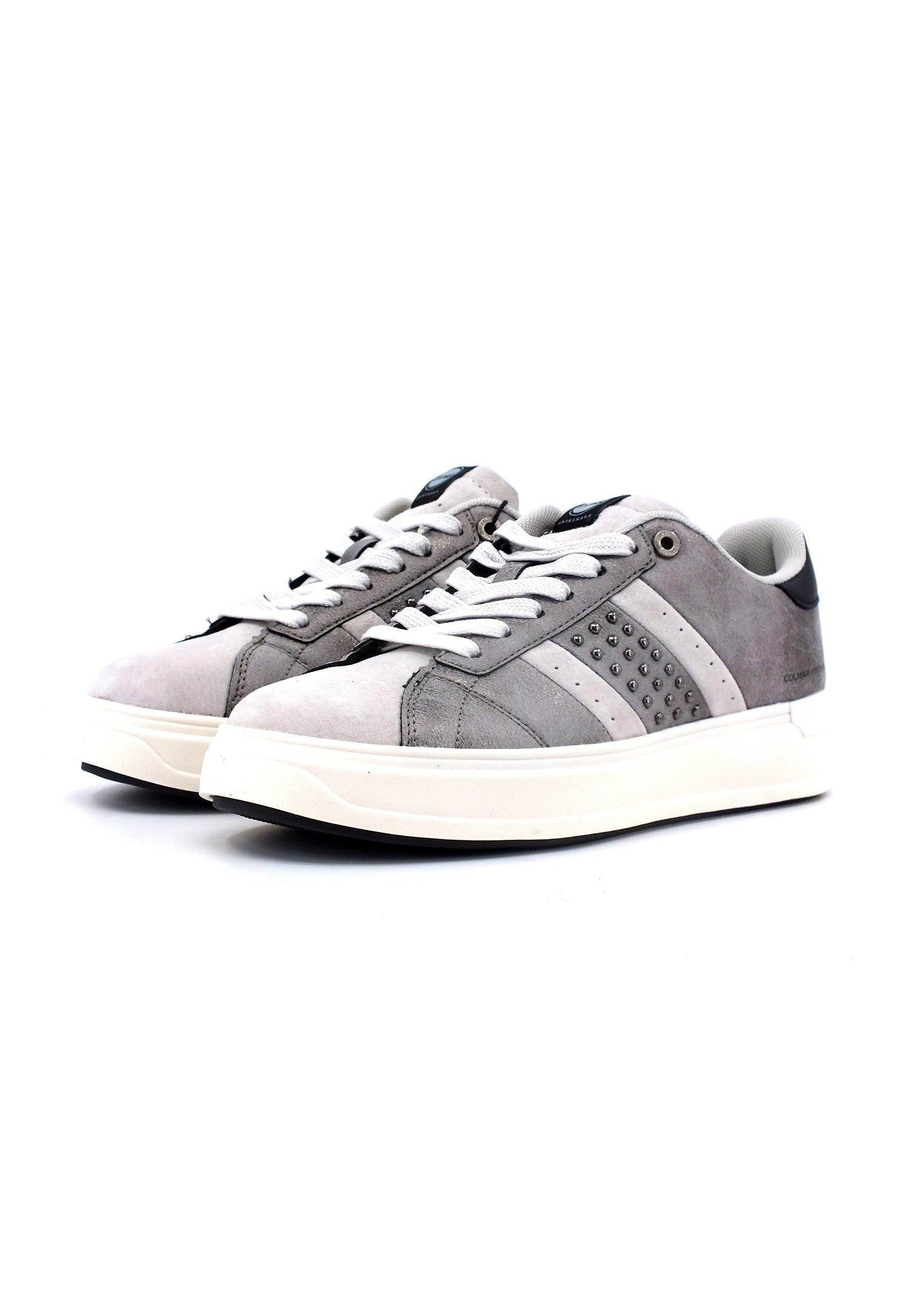COLMAR Sneaker Borchie Donna Dark Silver CLAYTON-MINDY - Sandrini Calzature e Abbigliamento