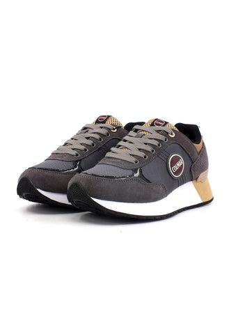 COLMAR Sneaker Donna Antracite Gold TRAVIS-AUTHENTIC-HIGHOUTSOLE - Sandrini Calzature e Abbigliamento