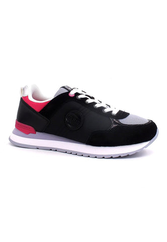 COLMAR Sneaker Donna Black Lilac Gray Fuchsia TRAVIS MELLOW - Sandrini Calzature e Abbigliamento