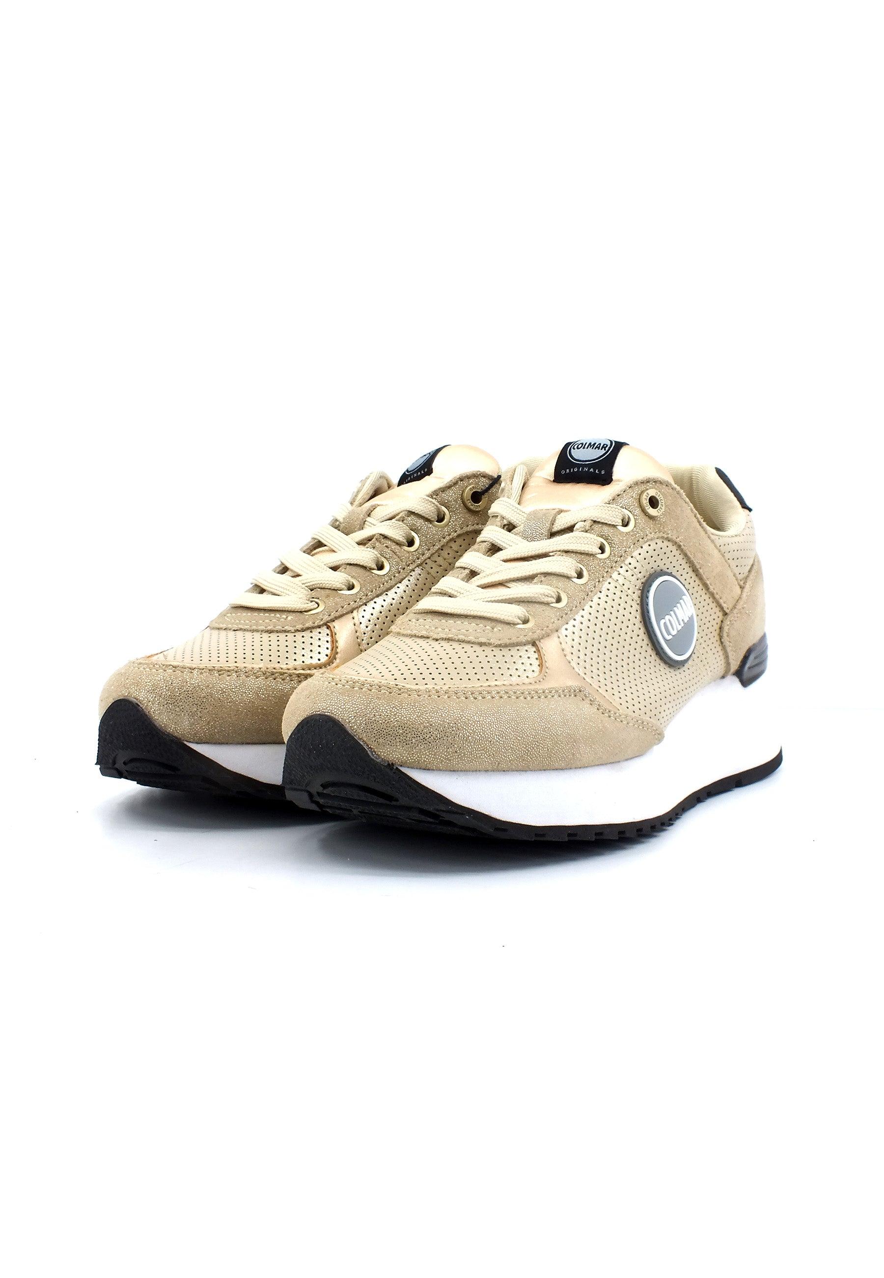 COLMAR Sneaker Donna Gold TRAVIS PUNK - Sandrini Calzature e Abbigliamento
