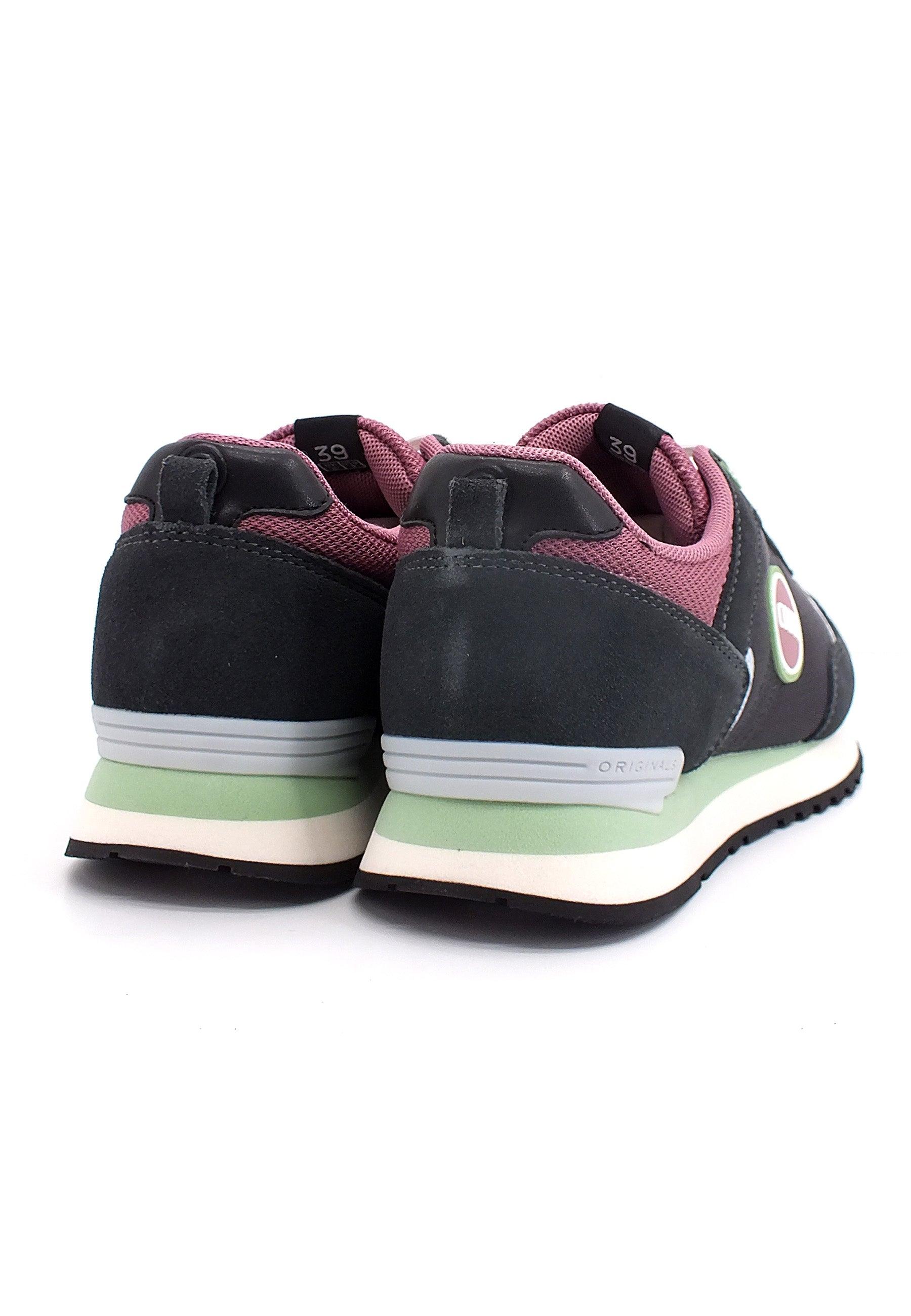 COLMAR Sneaker Donna Nero Anthracite Dusty Rose Sage Green TRAVIS BLOCK - Sandrini Calzature e Abbigliamento