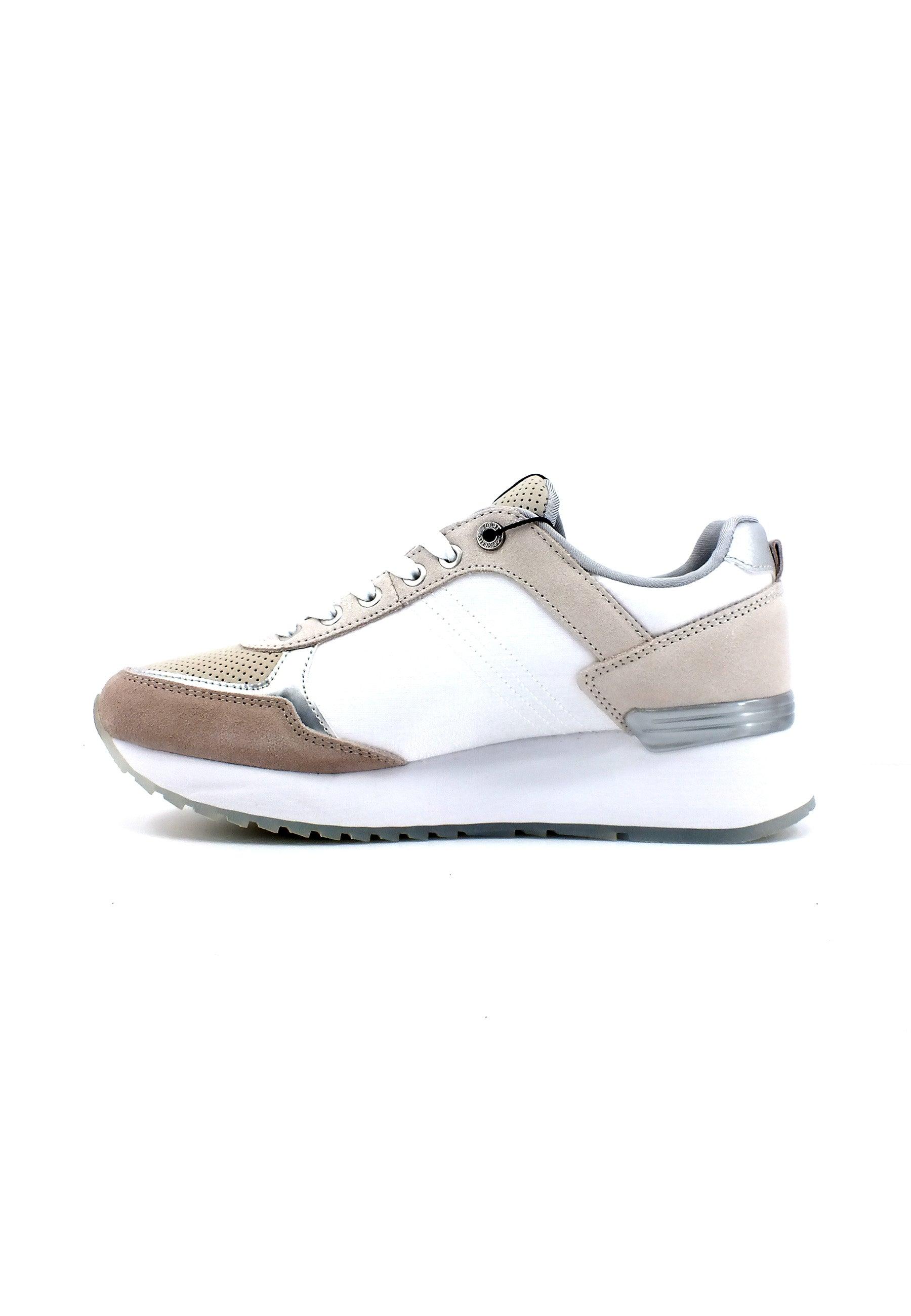 COLMAR Sneaker Donna White Beige TRAVIS PRIME - Sandrini Calzature e Abbigliamento