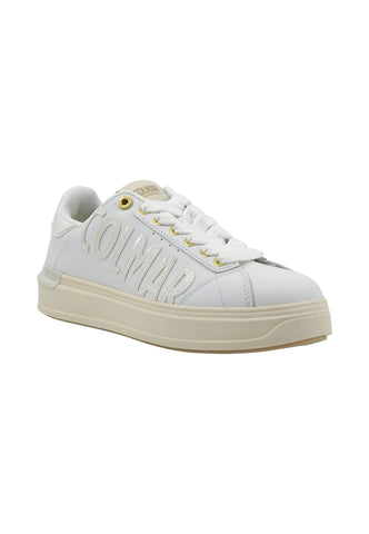 COLMAR Sneaker Donna White CLAYTON CROCODILE - Sandrini Calzature e Abbigliamento