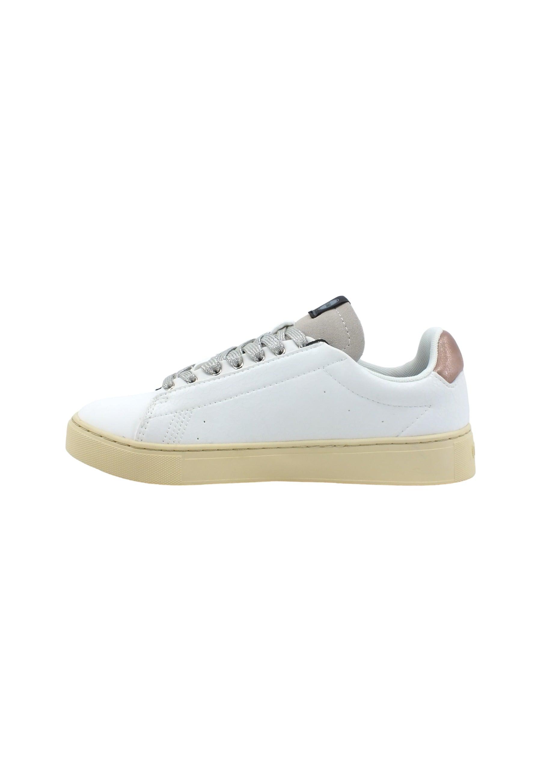 COLMAR Sneaker Donna White Grey Pink BATES LASH - Sandrini Calzature e Abbigliamento