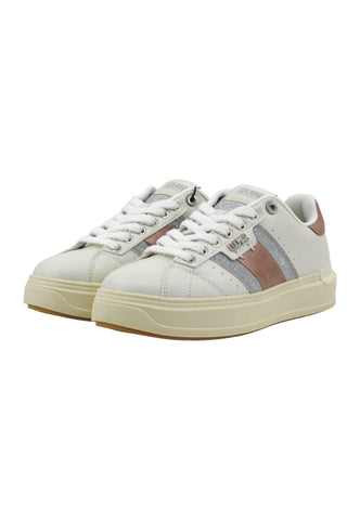 COLMAR Sneaker Donna White Silver Rose CLAYTON JESSY - Sandrini Calzature e Abbigliamento