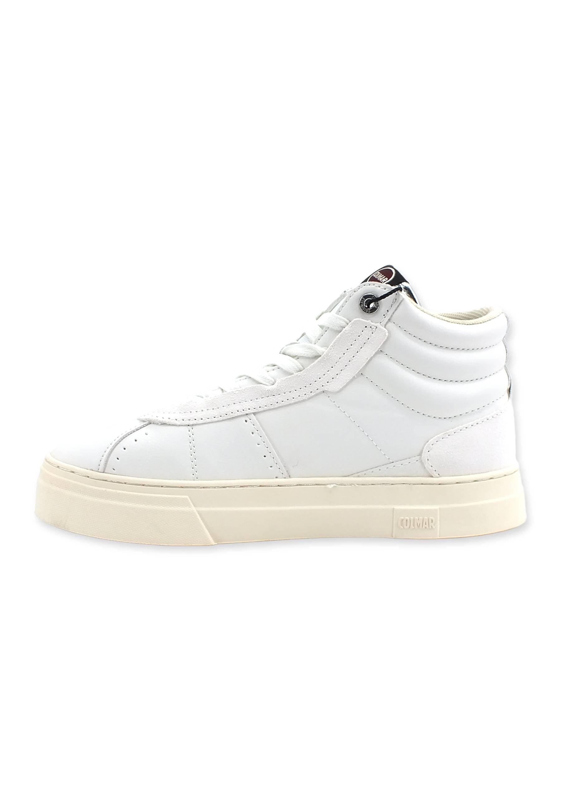 COLMAR Sneaker Hi Donna White THELMA TENDER - Sandrini Calzature e Abbigliamento