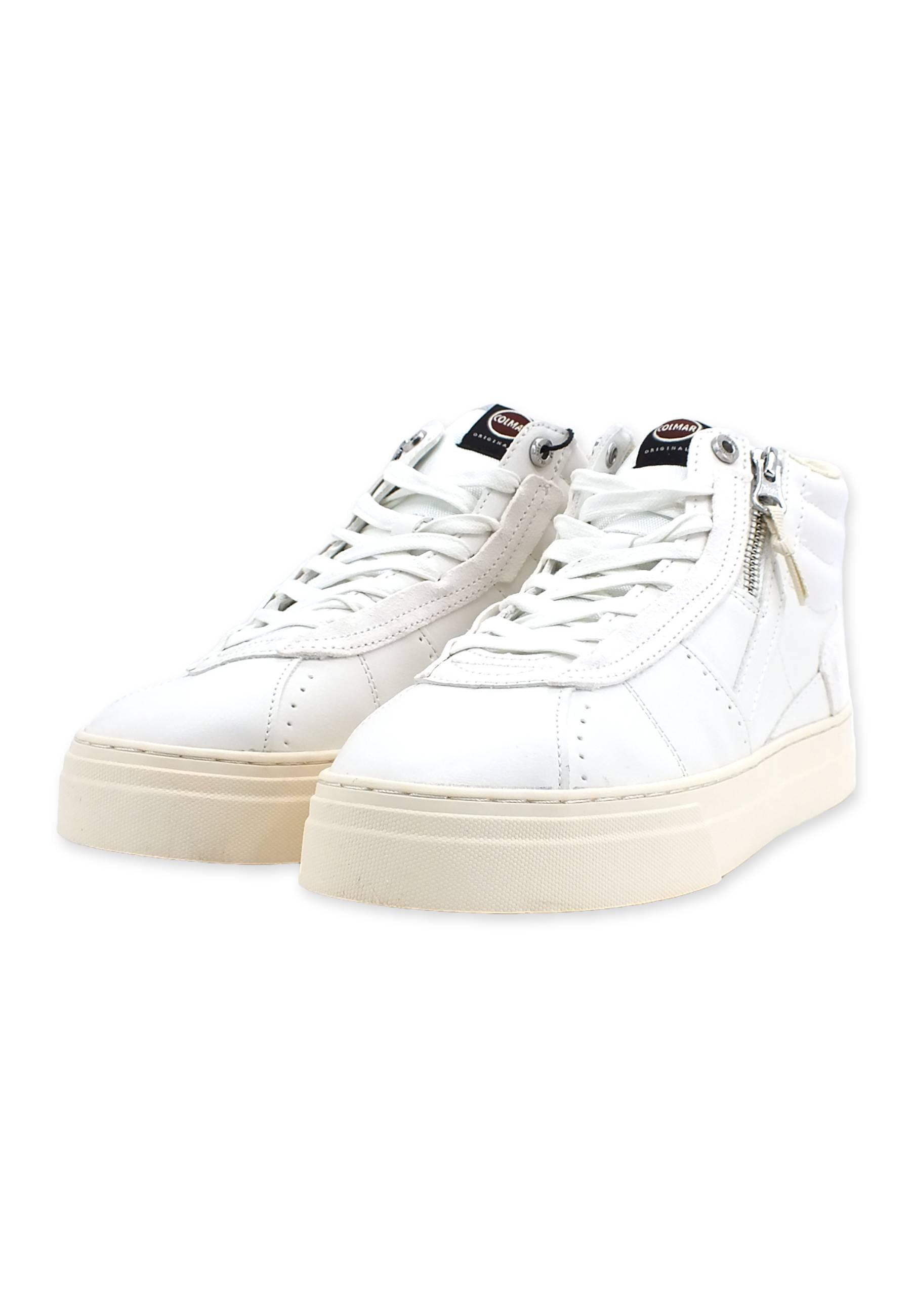 COLMAR Sneaker Hi Donna White THELMA TENDER - Sandrini Calzature e Abbigliamento