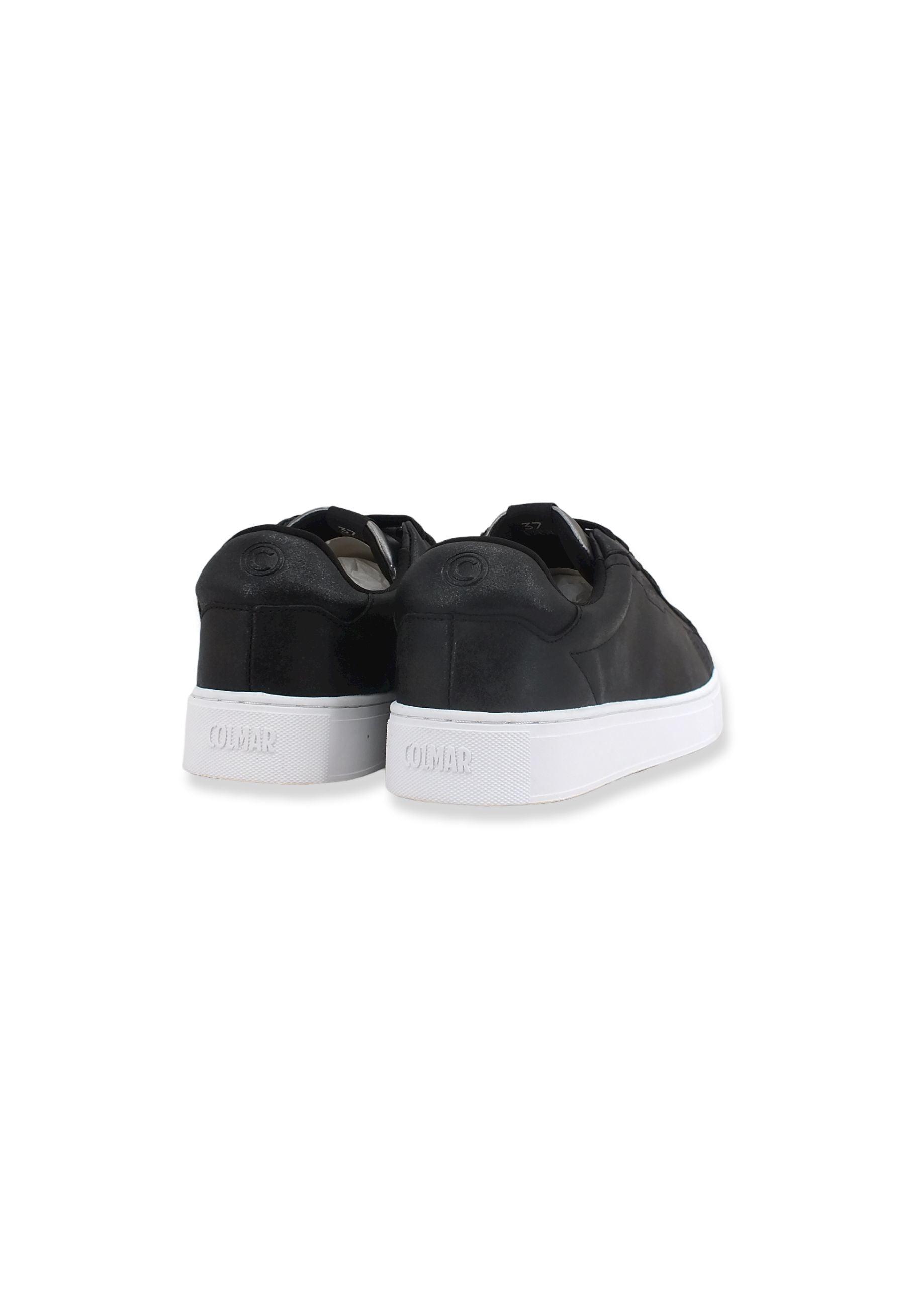 COLMAR Sneaker Lamè Donna Black BATES PUNK - Sandrini Calzature e Abbigliamento