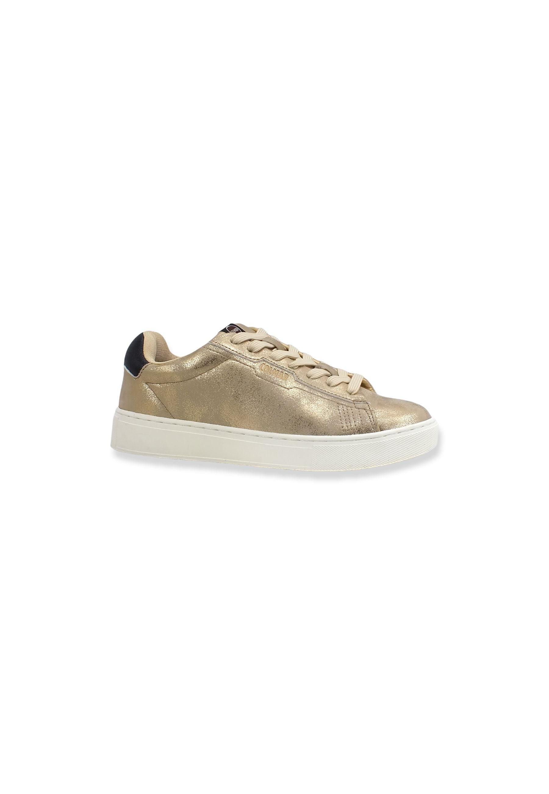 COLMAR Sneaker Lamè Donna Gold BATES PUNK - Sandrini Calzature e Abbigliamento