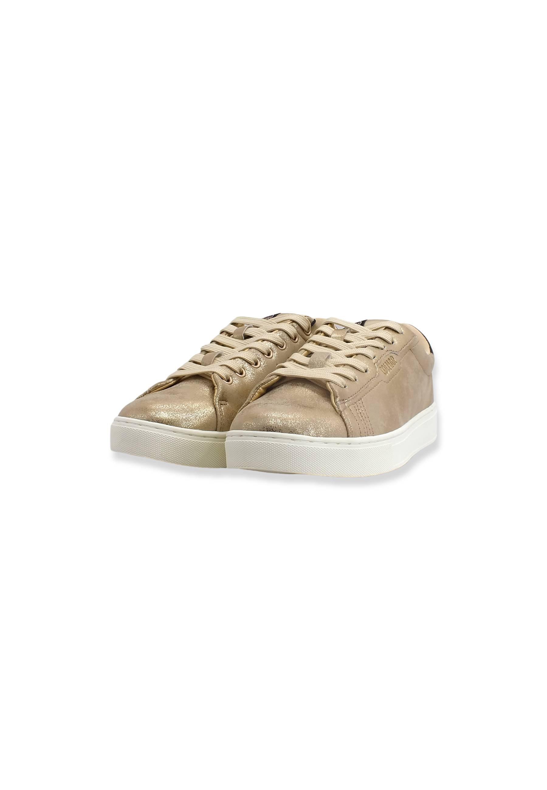 COLMAR Sneaker Lamè Donna Gold BATES PUNK - Sandrini Calzature e Abbigliamento