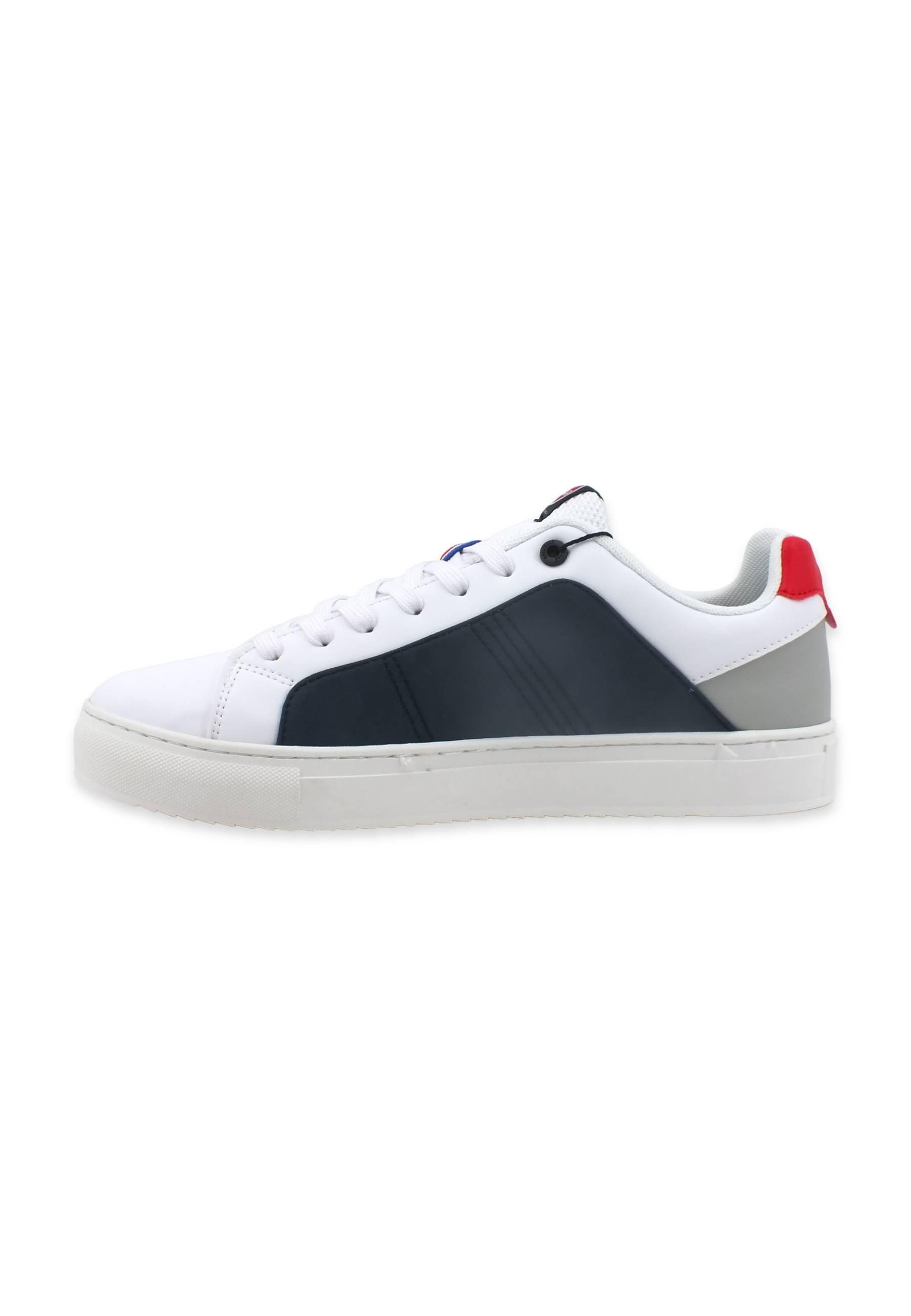 COLMAR Sneaker Navy White Red BRADBURY CHROMATIC BLOCK-044 - Sandrini Calzature e Abbigliamento