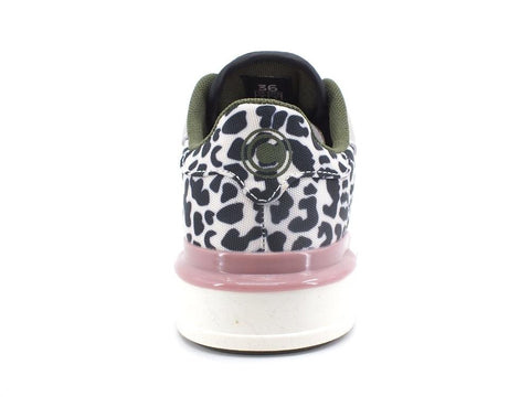 COLMAR Sneaker Retro Leopard Warm Gray Rose Black CLAYTONCHEETA196 - Sandrini Calzature e Abbigliamento
