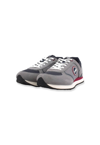 COLMAR Sneaker Running Uomo Gray Navy Bordeaux TRAVIS BLOCK - Sandrini Calzature e Abbigliamento
