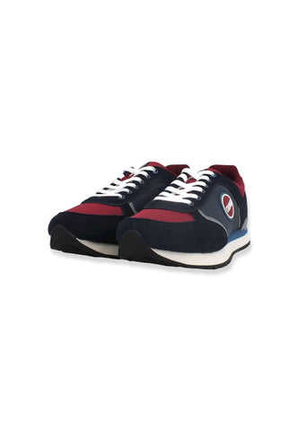 COLMAR Sneaker Running Uomo Navy Bordeaux Steel Blue TRAVIS BLOCK - Sandrini Calzature e Abbigliamento
