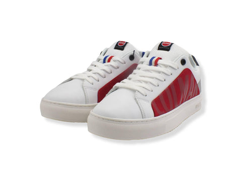 COLMAR Sneaker Tricolor Uomo Red White Navy BRADBURY CHROMATIC BLOCK 014 - Sandrini Calzature e Abbigliamento