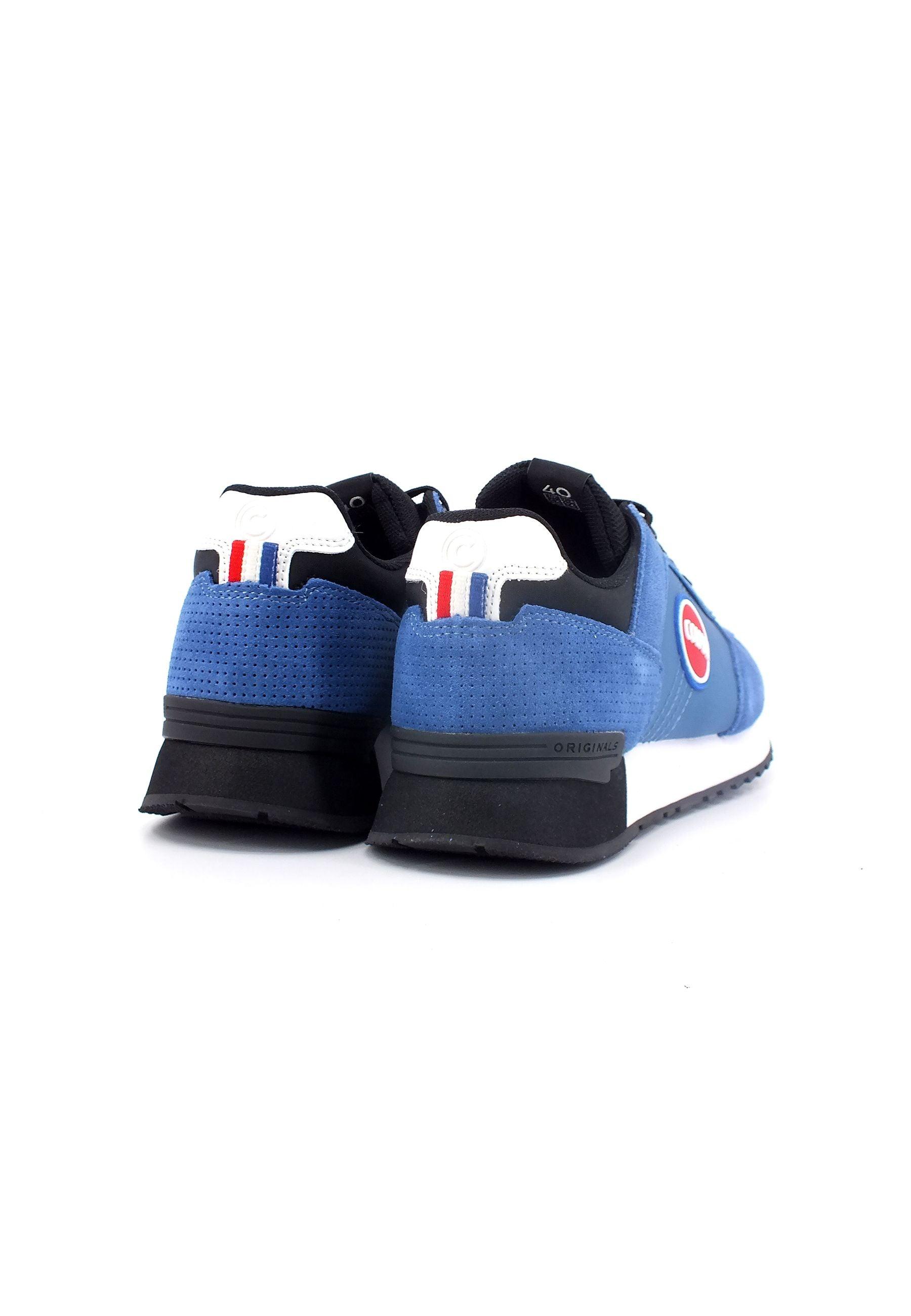 COLMAR Sneaker Uomo Blue Black TRAVIS AUTHENTIC - Sandrini Calzature e Abbigliamento