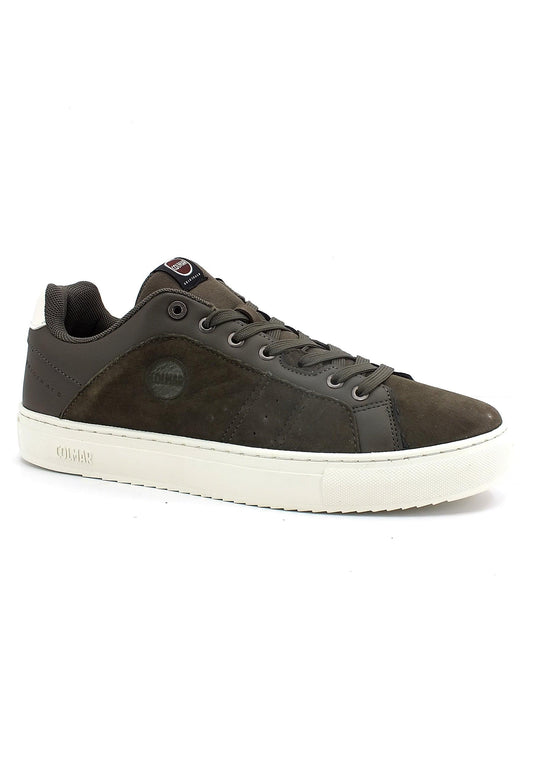 COLMAR Sneaker Uomo Military Green BRADBURY SUEDE - Sandrini Calzature e Abbigliamento
