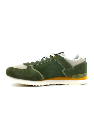 COLMAR Sneaker Uomo Military Green TRAVIS BLOCK-009 - Sandrini Calzature e Abbigliamento