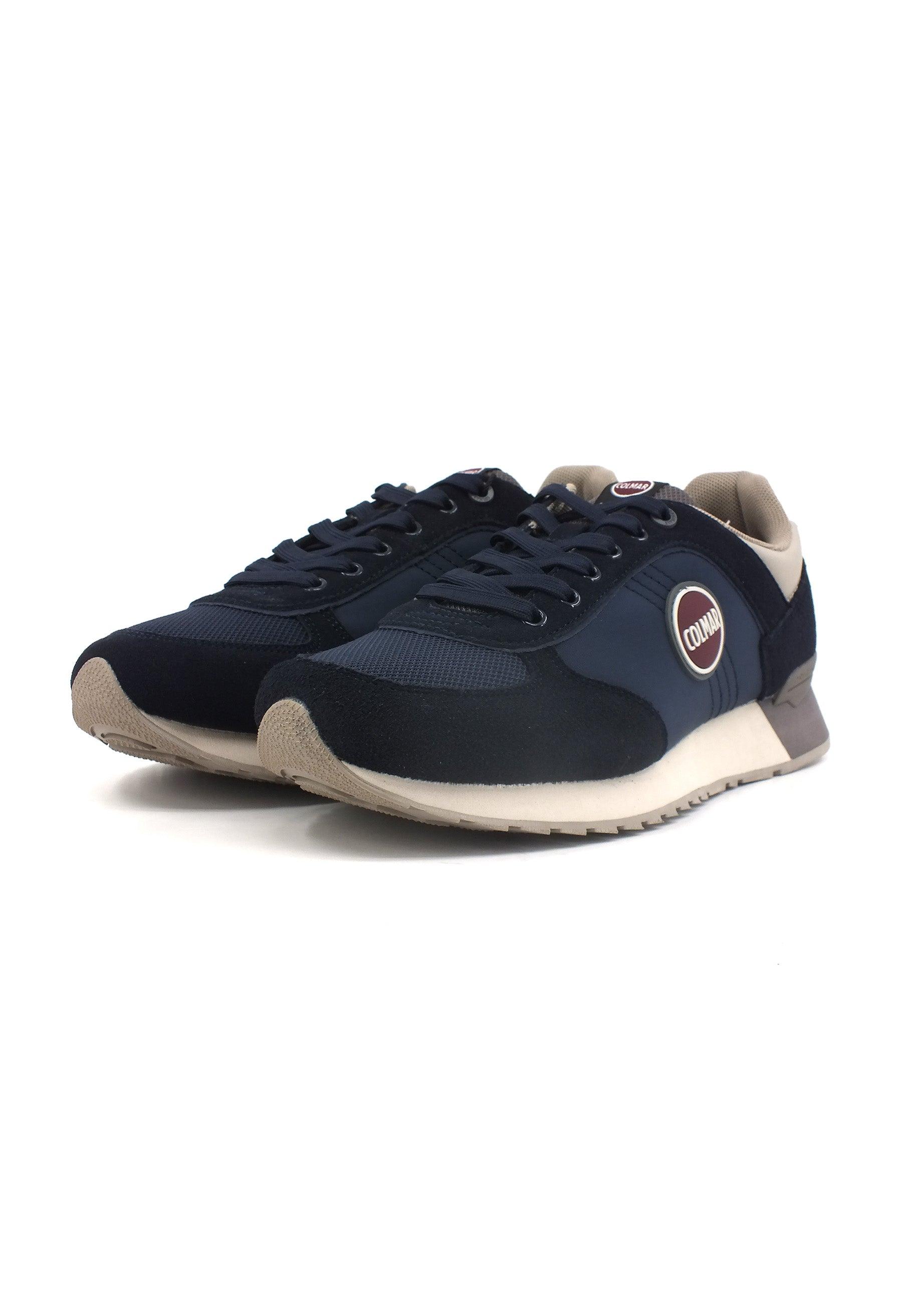 COLMAR Sneaker Uomo Navy Gray TRAVIS-AUTHENTIC - Sandrini Calzature e Abbigliamento