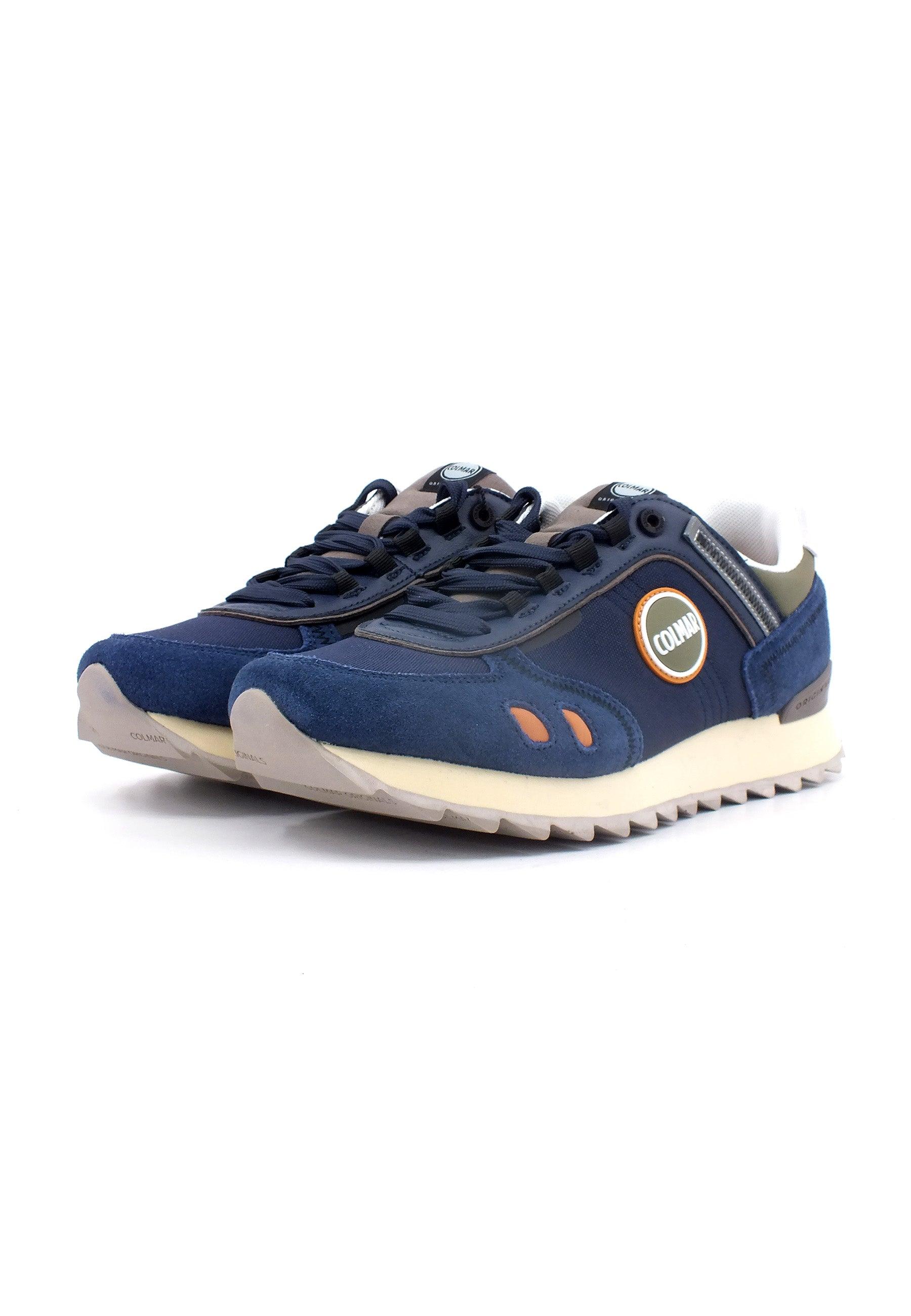 COLMAR Sneaker Uomo Navy Orange TRAVIS-SPORTBITE - Sandrini Calzature e Abbigliamento