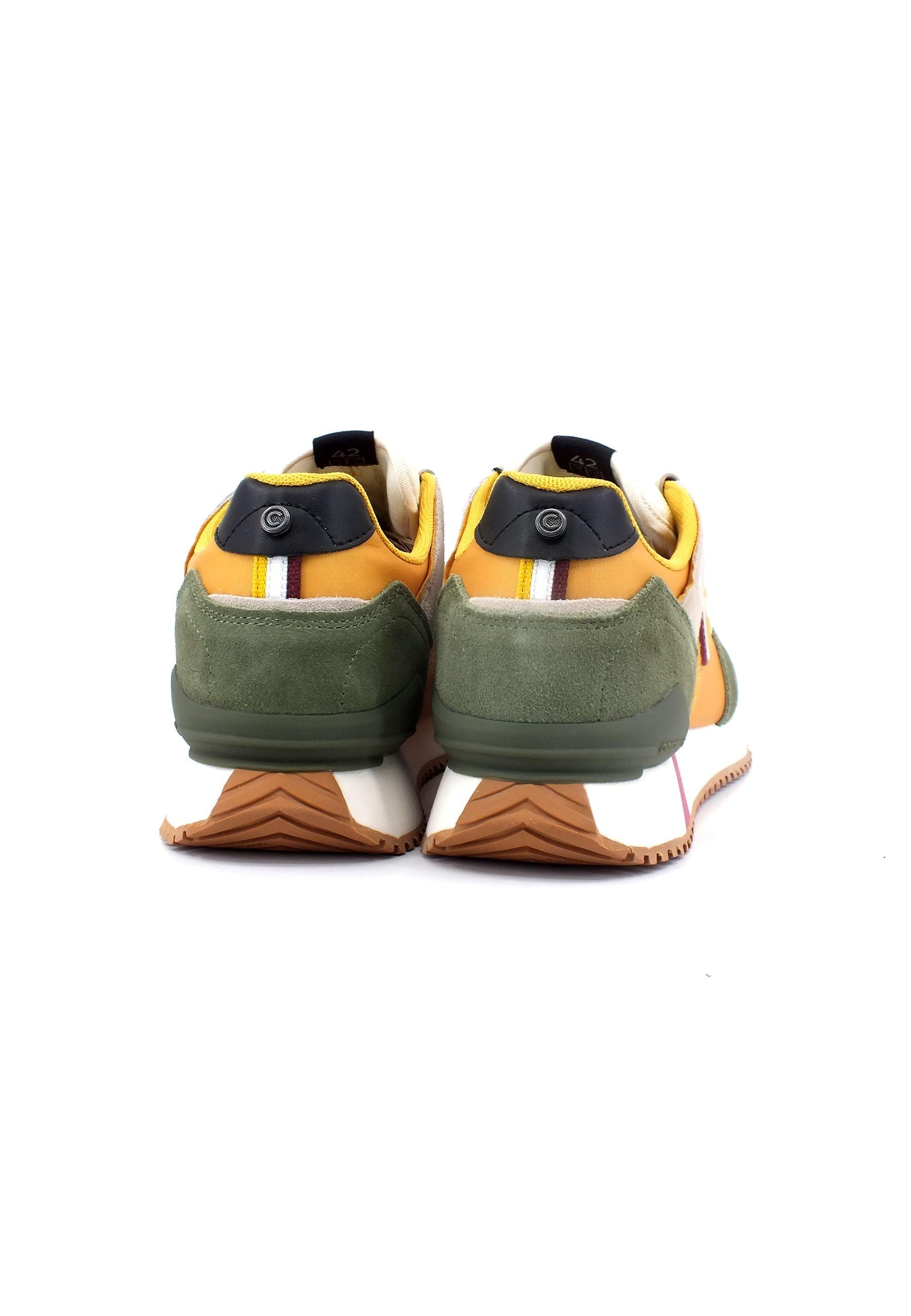 COLMAR Sneaker Uomo Ochre Green Beige TRAVIS PLUS SHADES - Sandrini Calzature e Abbigliamento