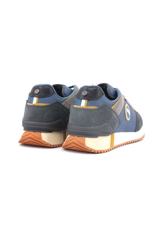 COLMAR Sneaker Uomo Steel Blue Grey Ochra TRAVIS-PLUS-SHADES - Sandrini Calzature e Abbigliamento