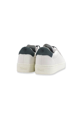 COLMAR Sneaker Uomo White Sage Green BATES PLAIN - Sandrini Calzature e Abbigliamento